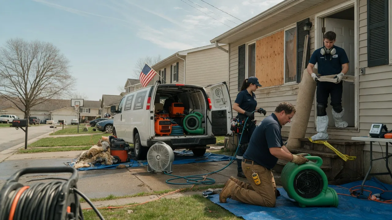 Water Damage Restoration in Weems, VA near me
